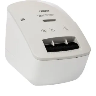 Brother QL-600G, Etikettendrucker (weiß/grau)