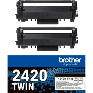 Brother Toner schwarz TN-2420TWIN (Doppelpack)