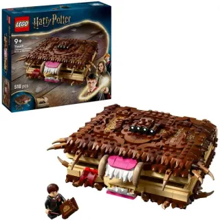 LEGO 76449 Harry Potter Beißendes Monsterbuch der Monster, Konstruktionsspielzeug
