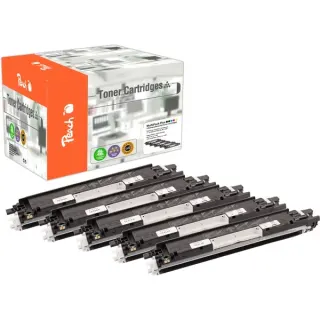 Peach Toner Spar Pack Plus 111857 (kompatibel zu HP No. 126A)