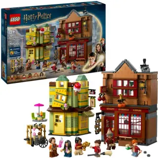 LEGO 76452 Harry Potter Qualität für Quidditch und Fortescues Eissalon, Konstruktionsspielzeug