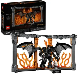 LEGO 10367 Icons Der Herr der Ringe: Balrog Bücherstütze, Konstruktionsspielzeug