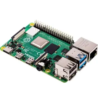 Raspberry Pi Foundation Raspberry Pi 4 model B 4GB LPDDR4, Mainboard (grün)