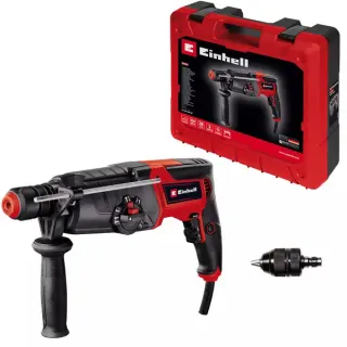 EINHELL Bohrhammer TE-RH 950 5F (schwarz/rot, 950 Watt, Koffer)