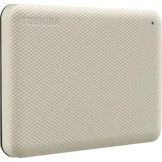Toshiba Canvio Advance 1 TB, Externe Festplatte (beige, Micro-USB-B 3.2 Gen 1 (5 Gbit/s))