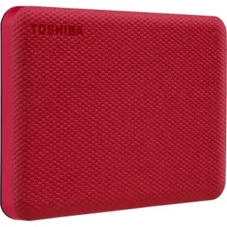 Toshiba Canvio Advance 2 TB, Externe Festplatte (rot, Micro-USB-B 3.2 Gen 1 (5 Gbit/s))