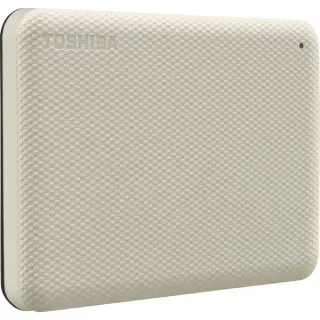 Toshiba Canvio Advance 2 TB, Externe Festplatte (beige, Micro-USB-B 3.2 Gen 1 (5 Gbit/s))