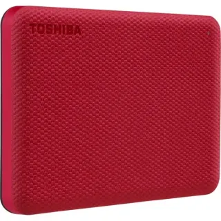 Toshiba Canvio Advance 4 TB, Externe Festplatte (rot, Micro-USB-B 3.2 Gen 1 (5 Gbit/s))