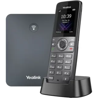 Yealink W74P, VoIP-Telefon (schwarz, Basisstation mit Mobilteil)