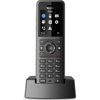 Yealink W57R, analoges Telefon (schwarz, DECT-Mobilteil)