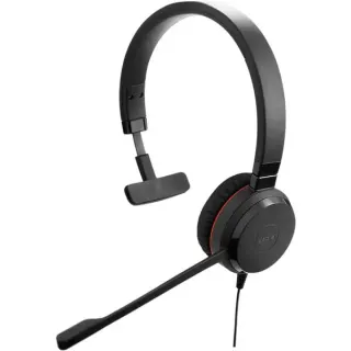 Jabra Evolve 30 II, Headset (schwarz, Microsoft Teams-Version, 3,5 mm Klinkenstecker, USB C und USB A, Mono)