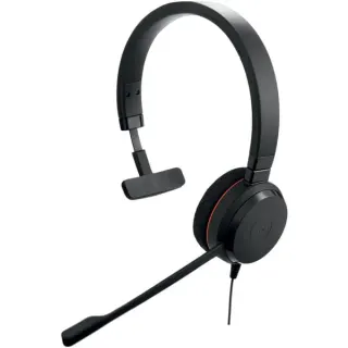 Jabra Evolve 20, Headset (schwarz, UC, USB-C und USB-A, Mono)