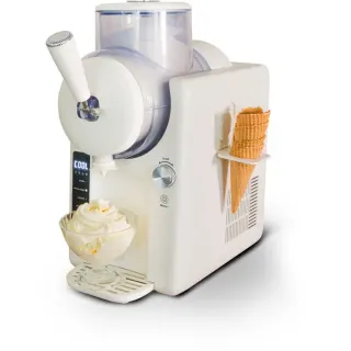 Unold 2-in-1 Slush- & Softeismaschine SOFIE (weiß, für 1.500ml Slush oder Softeis, 150 Watt Kompressor)