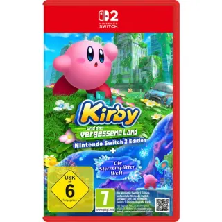 Kirby und das vergessene Land + Die Sternensplitter-Welt-Spiel (Nintendo Switch 2 Edition)