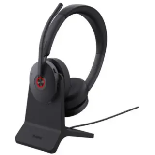 Yealink BH74 Teams mit Ladestation, Headset (schwarz, Teams-Variante, Bluetooth-Dongle)