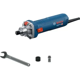 Bosch Professional Geradschleifer GGS 30 S Professional (blau, 750 Watt, kurze Schleifspindel)