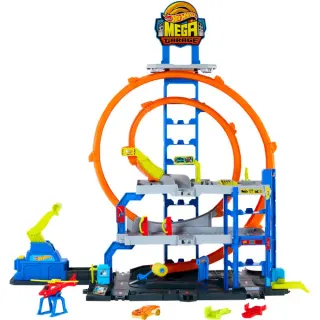 Hot Wheels City Mega Looping Garage, Spielgebäude