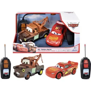 Dickie RC Twin Pack Lightning McQueen + Mater