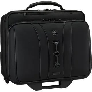 Wenger Legacy Black Series 15.6" Wheeled , Notebooktasche (schwarz, bis zu 39,6 cm (15,6"))