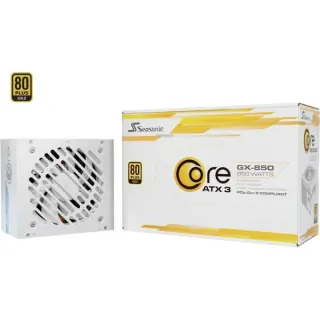 Seasonic CORE GX-850-V2-WHITE 850W, PC-Netzteil (weiß, 1x 12-Pin High Power GPU, 2x PCIe, Kabalmanagement, 850 Watt)