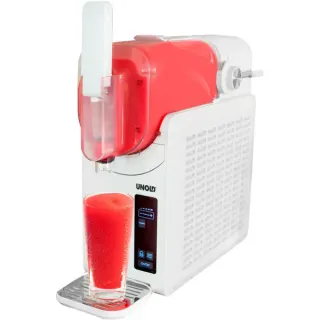 Unold Slush-Eismaschine SUSI (weiß, für 1.500ml Slush, 220 Watt Kompressor)