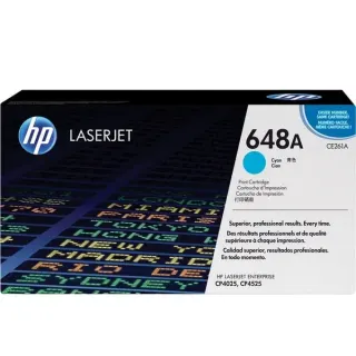 HP Toner cyan 648A (CE261A) (türkis, Retail)