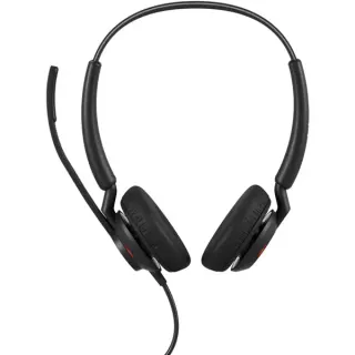 Jabra Engage 40, Headset (schwarz, Microsoft Teams Version, Inline Link, USB-C und USB-A, Stereo)