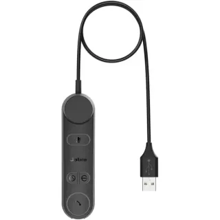 Jabra Engage 50 II Link, USB C/A, UC, Headset (schwarz, Steuereinheit )