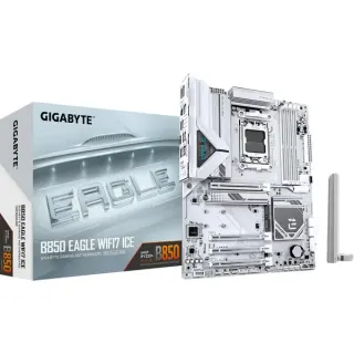 GIGABYTE B850 EAGLE WiFi7 ICE, Mainboard (weiß/silber)