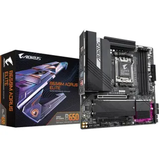 GIGABYTE B650M AORUS ELITE, Mainboard (schwarz)
