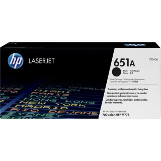 HP Toner schwarz 651A (CE340A) (schwarz)