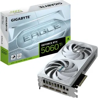 GIGABYTE GeForce RTX 5060 Ti EAGLE OC ICE 16G, Grafikkarte (DLSS 5, 3x DisplayPort, 1x HDMI 2.1)