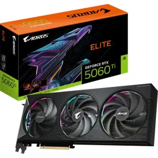 GIGABYTE GeForce RTX 5060 Ti AORUS ELITE 16G, Grafikkarte (DLSS 5, 3x DisplayPort, 1x HDMI 2.1)