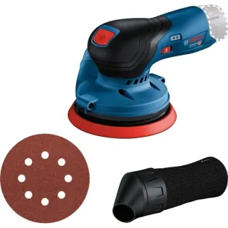 Bosch Professional Akku-Exzenterschleifer GEX 12V-125 Professional solo, 12Volt (blau/schwarz, ohne Akku und Ladegerät)