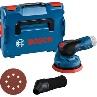 Bosch Professional Akku-Exzenterschleifer GEX 12V-125 Professional solo, 12Volt (blau/schwarz, ohne Akku und Ladegerät, L-BOXX)
