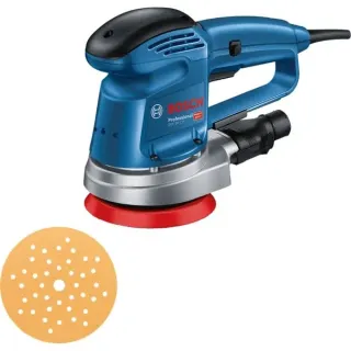 Bosch Professional Exzenterschleifer GEX 34-125 Professional (blau/schwarz, 340 Watt)