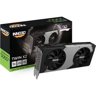 INNO3D GeForce RTX 5060 Ti TWIN X2 16GB, Grafikkarte (DLSS 5, 3x DisplayPort, 1x HDMI 2.1)