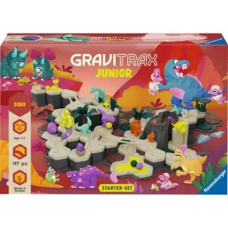 Ravensburger GraviTrax Junior - Starter-Set XXL Dino, Bahn