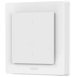 Aqara Lichtschalter H2 EU (weiß, 2 Tasten, 1 Kanal)