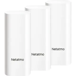Netatmo Smarte Tür- und Fenstersensoren, Öffnungsmelder (3er Pack)