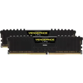 Corsair DIMM 16 GB DDR4-3000 (2x 8 GB) Dual-Kit, Arbeitsspeicher (schwarz, CMK16GX4M2D3000C16, Vengeance LPX, INTEL XMP)