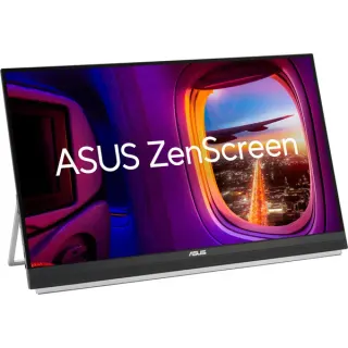 ASUS ZenScreen MB27ACF, LED-Monitor (68.6 cm (27 Zoll), schwarz/silber, QHD, IPS, Tragbar, USB-C, HDMI, 100Hz Panel)