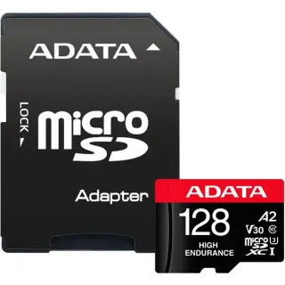 ADATA High Endurance 128 GB microSDXC, Speicherkarte (UHS-I U3, Class 10, V30, A2)