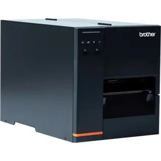 Brother TJ4120TN, Etikettendrucker (schwarz, USB, USB-Host, LAN, RS-232C, Thermotransferdruck)