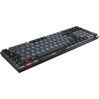 CHERRY KW 550 MX LP, Tastatur (schwarz/grau, DE-Layout, Cherry MX Low Profile 2.0 Ivory)