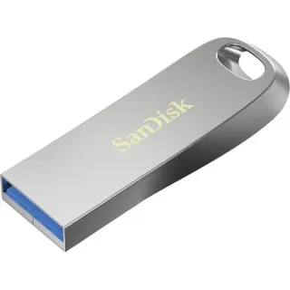 SanDisk Ultra Luxe 256 GB, USB-Stick (silber, USB-A 3.2 Gen 1)