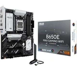 ASUS B650E MAX GAMING WIFI, Mainboard (schwarz/weiß)