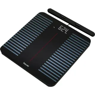 Beurer Diagnosewaage BF 990 mit Handteil (schwarz, WIFI / Bluetooth)