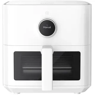 Xiaomi Smart Air Fryer 5.5L MAF15, Heißluftfritteuse (weiß, 1.600 Watt, Korb 5,5 Liter, mit Sichtfenster)