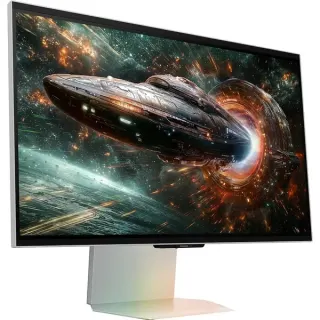 Samsung Odyssey 3D S27FG904XU, Gaming-Monitor (68 cm (27 Zoll), silber, UltraHD/4K, IPS, FreeSync Premium, G-Sync komp., 3D, Edge Lighting, 165Hz Panel)
